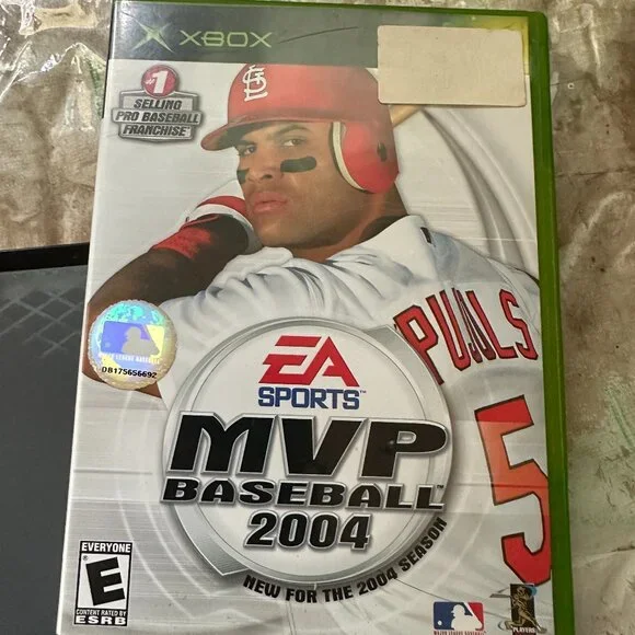 MVP Baseball 2004 (Microsoft Xbox, 2004) CIB Tested Working