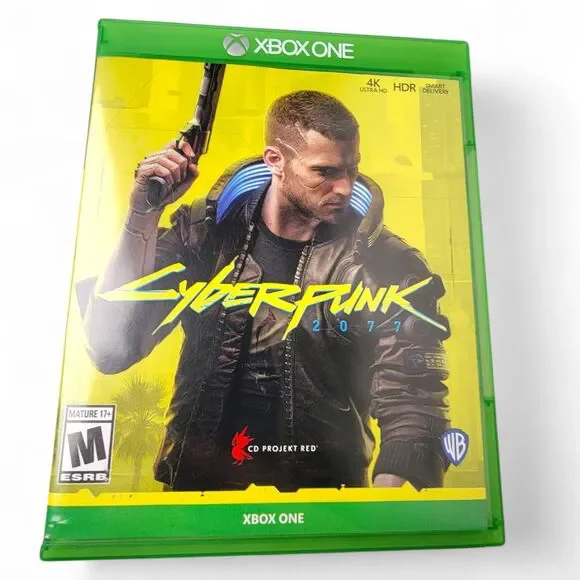 Cyberpunk 2077 Xbox One Video Game 2020 Microsoft 2-Disc Set