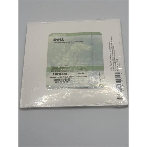 Microsoft Office Home and Student 2007 | Factory Sealed Disc