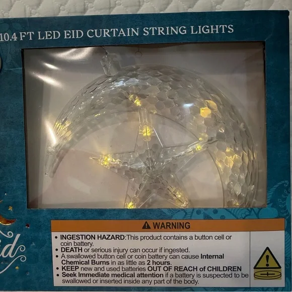 NEW Ramadan / Eid LED String Lights with Moon and Stars