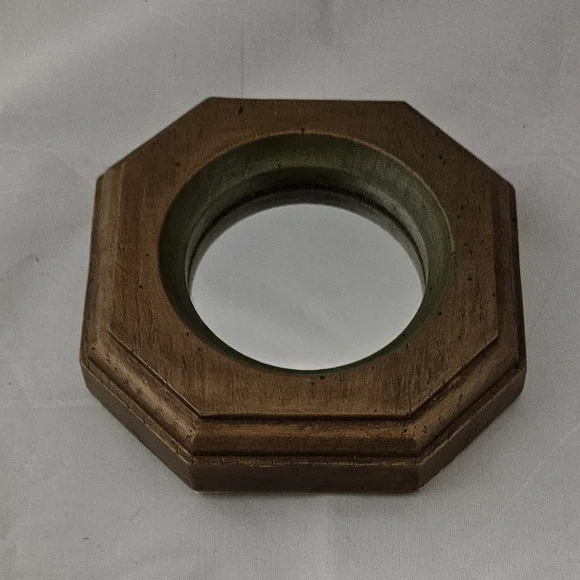 Octagonal Wooden Mirror Frame