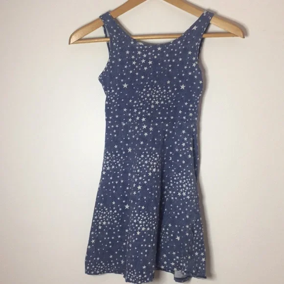 SO Tee Shirt Tank Dress with Stars Size S (10)