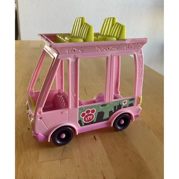 LPS Littlest Pet Shop Accessory 2015 Pets in the City Double Decker Bus Shuttle