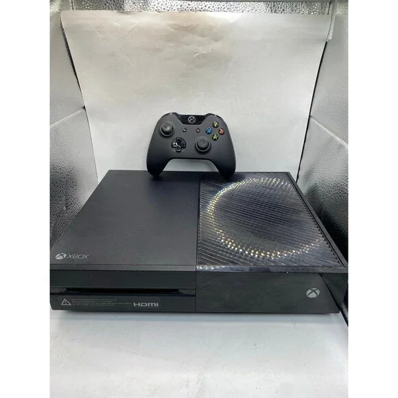 Microsoft Xbox One 500GB Console - Black Tested Works Controller w cords XB1 XOn