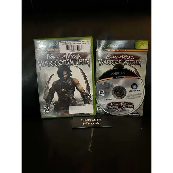 Prince of Persia Warrior Within Microsoft Xbox CIB Video Game
