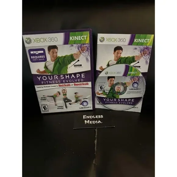 Your Shape: Fitness Evolved Microsoft Xbox 360 CIB Video Game