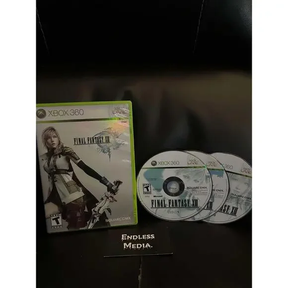 Final Fantasy XIII Microsoft Xbox 360 Item and Box Video Game