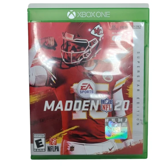 Microsoft Xbox One Madden NLF 20 Superstar Edition Video Game