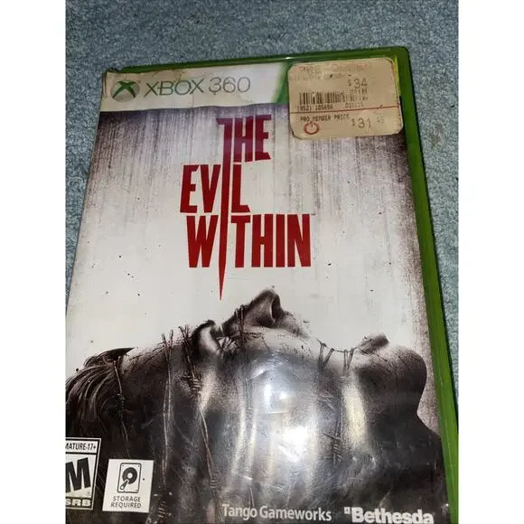 The Evil Within (Microsoft Xbox 360, 2014) Complete W/ Manual