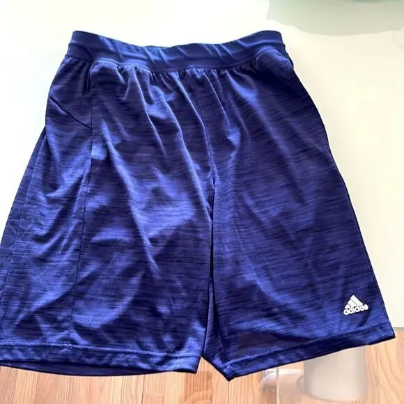 Adidas climalite shorts blue medium