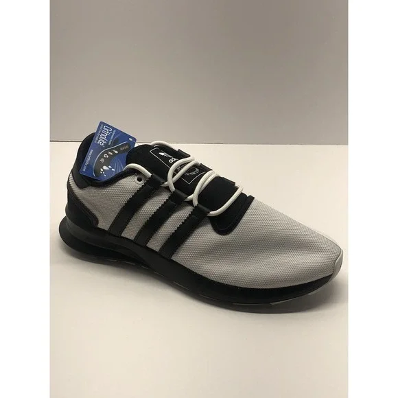 Adidas SL Rise Mens White‎ Black Mesh Athletic Running Shoes Size 9