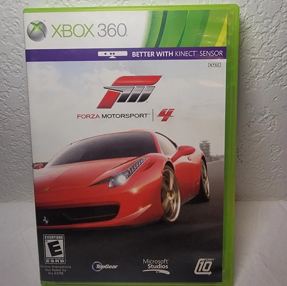 Forza Motorsport 4 Microsoft Xbox 360, 2011 With Manual Tested