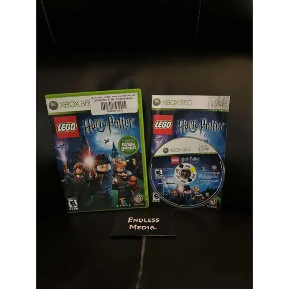 LEGO Harry Potter: Years 1-4 Microsoft Xbox 360 CIB Video Game