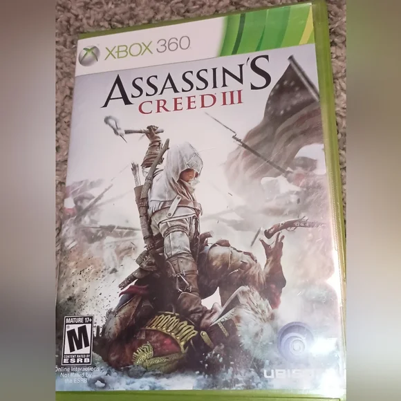 Assassin's Creed III (Microsoft Xbox 360, 2012) Warfare Family