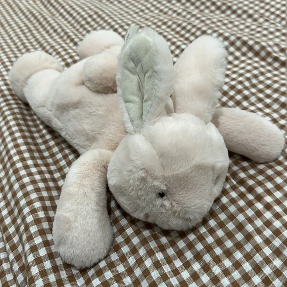 Pottery barn kids Blush Bunny Critter Plush pink Toy NWOT