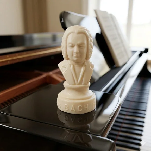Vintage Halbe Bach Plastic Bust | 4.5