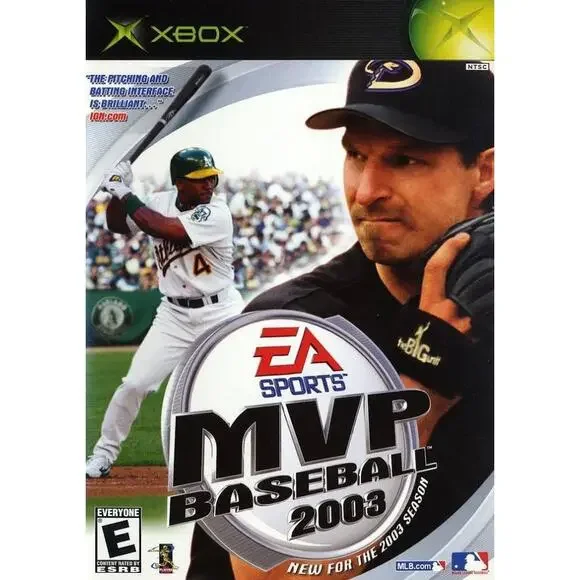 MVP Baseball 2003 (Microsoft Xbox, 2003) Tested. CIB. New Case.