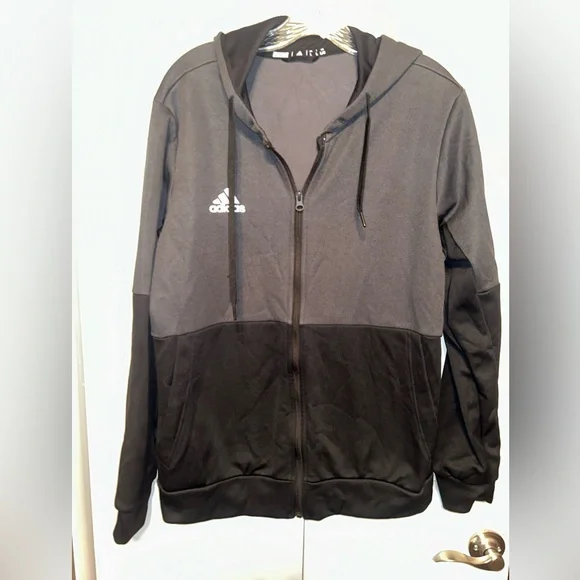 Adidas‎ Colorblock Jacket Hooded Full Zip Large