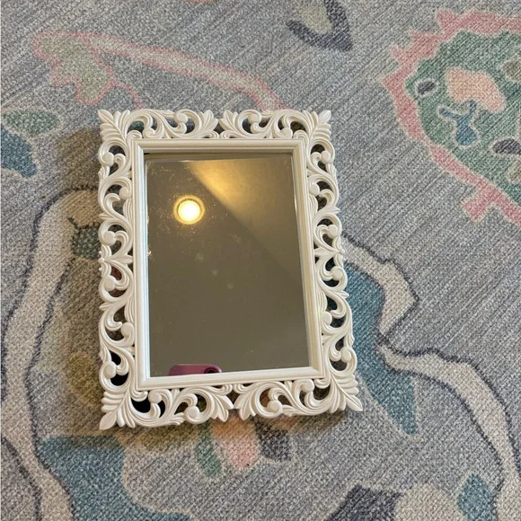 White Decorative Mirror