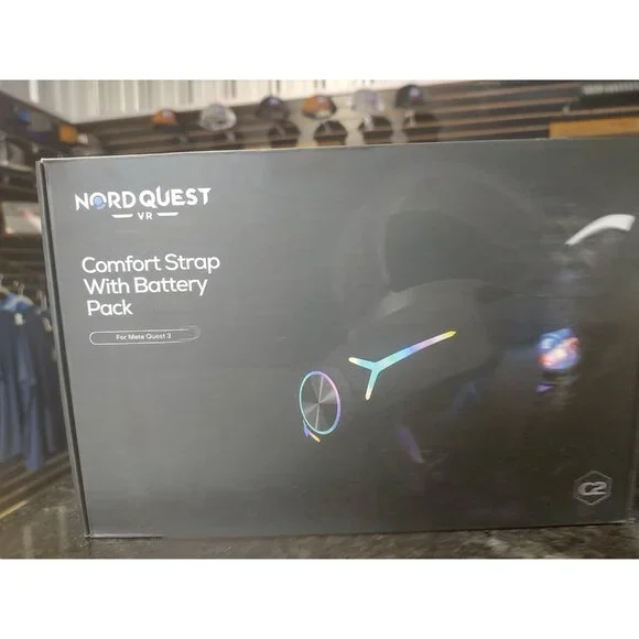 NordQuest VR Quest 3/3S Comfort Strap with Battery Pack - New
