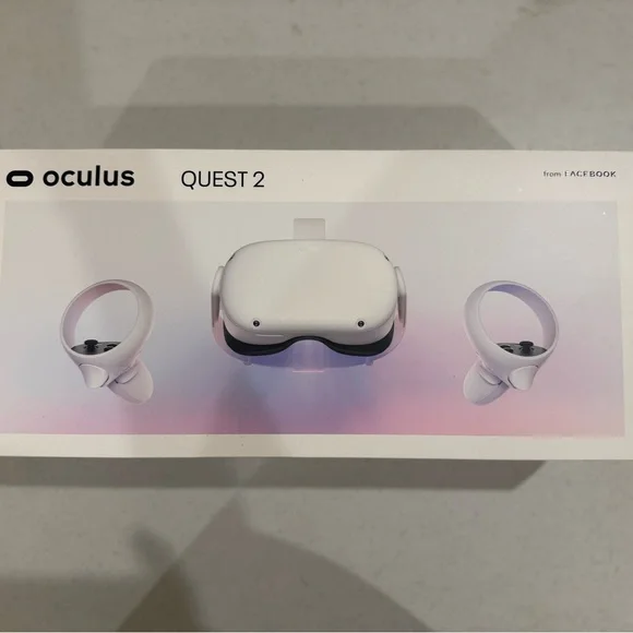 Oculus Quest 2 VR Headset with Charging Station and Travel Case