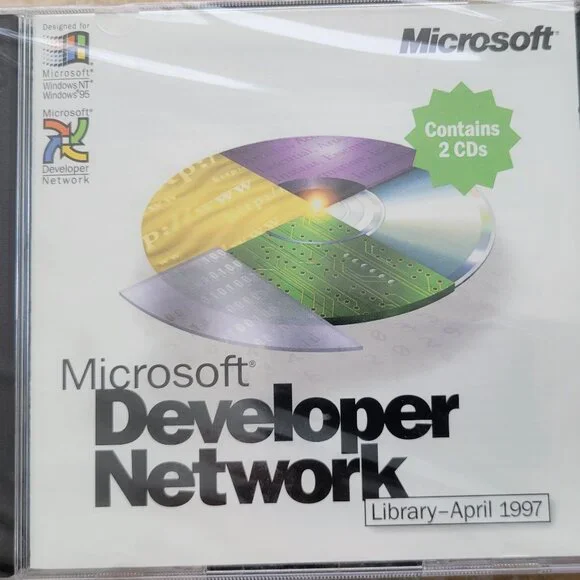 Vintage - Microsoft Developer Network Library 2 CDs, April 1997