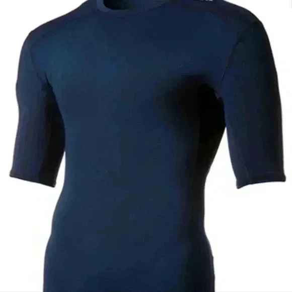 Adidas Techfit Climalite Navy SS compression tee shirt #4946 NWOT M or 2…