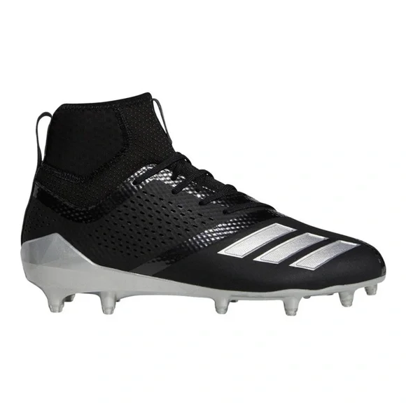 New Adidas‎ Adizero 5 Star 7.0 Mid TD Team Football Cleats Black