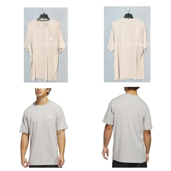 Adidas Men's Regular Fit Lightweight Moisture Wicking Active Tee