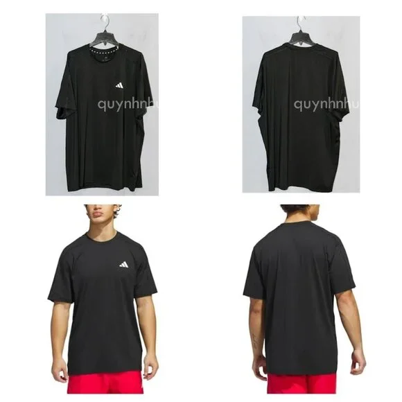 Adidas Men's Regular Fit Lightweight Moisture Wicking Active Tee