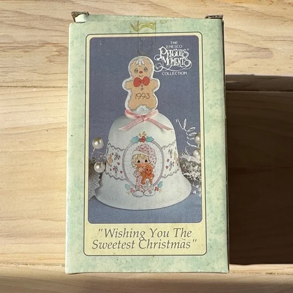 1993 Precious Moments Porcelain Bell 