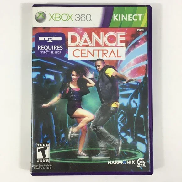 Dance Central (Microsoft Xbox 360, 2010) Kinect Sensor Video Game