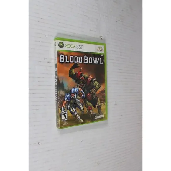 Blood Bowl (Microsoft Xbox 360, 2010) Authentic, complete, tested