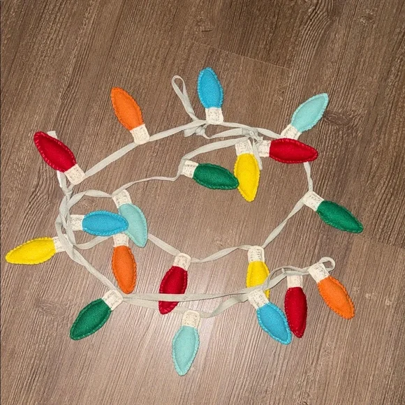 Festive Multicolor Felt Garland