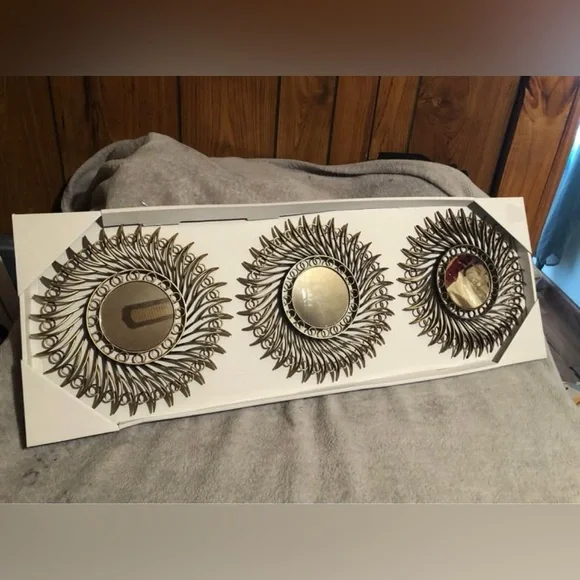 Elegant Gold Sunburst Wall Decor Set
