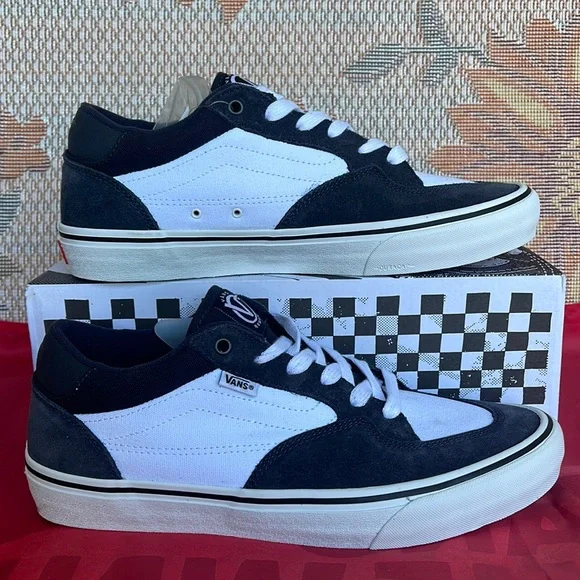 Vans Men’s Rowan Dark Navy/White VN0A5JICCZP Sneakers