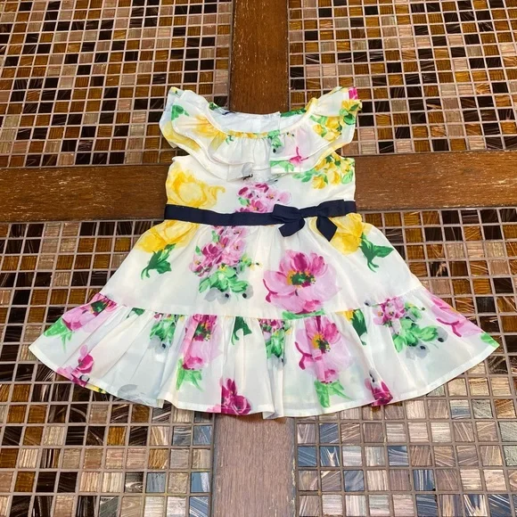 Janie and Jack Ruffles Chiffon Dress