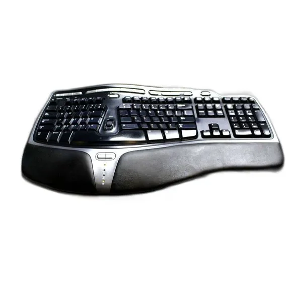Microsoft Wireless 4000 1045 Ergonomic Keyboard Only (Pre-Owned)