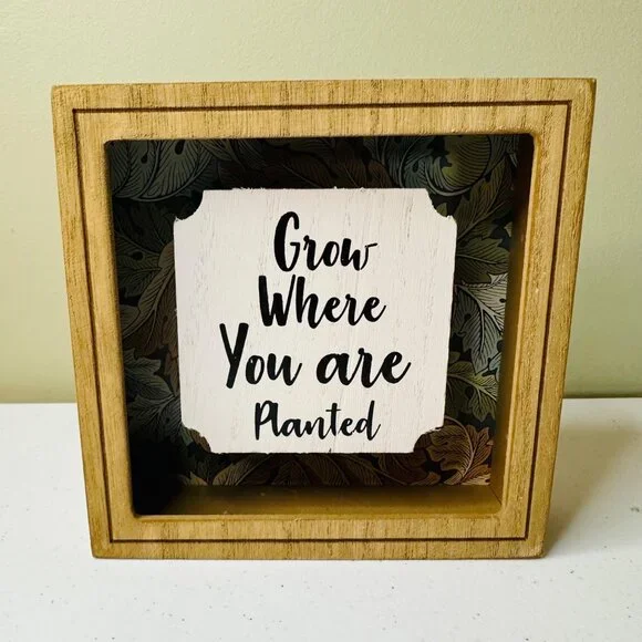 Wooden Box Frame With 