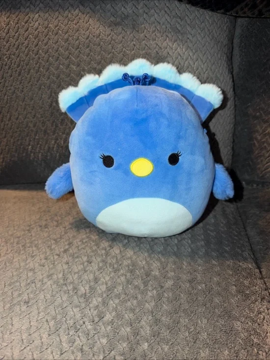 Squishmallows Patricia Blue Peacock 9inch Plush Toy