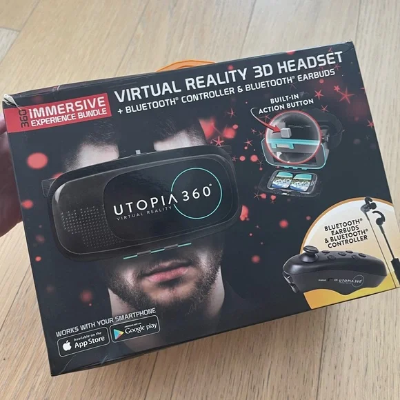 UTOPIA 360 Virtual Reality 3D Headset