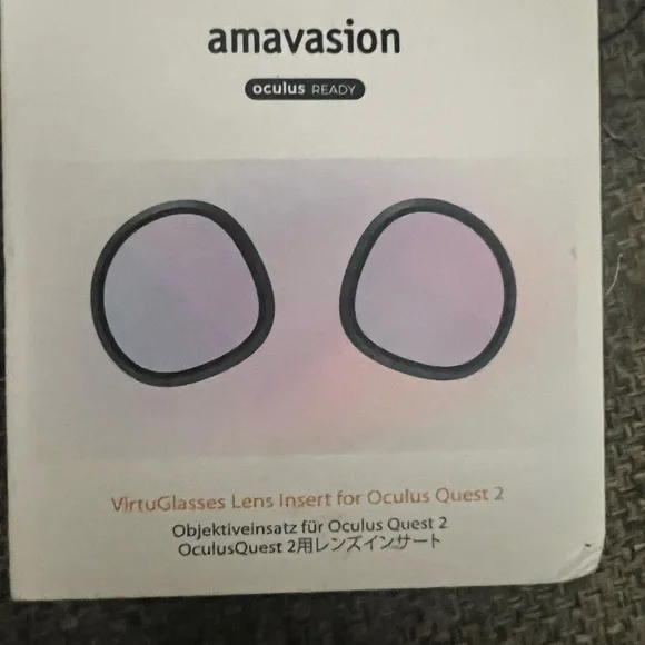 VirtuGlasses lens insert for Oculus Quest 2