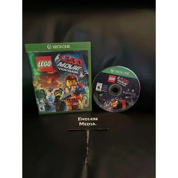 LEGO Movie Videogame Microsoft‎ Xbox One Item and Box Video Game