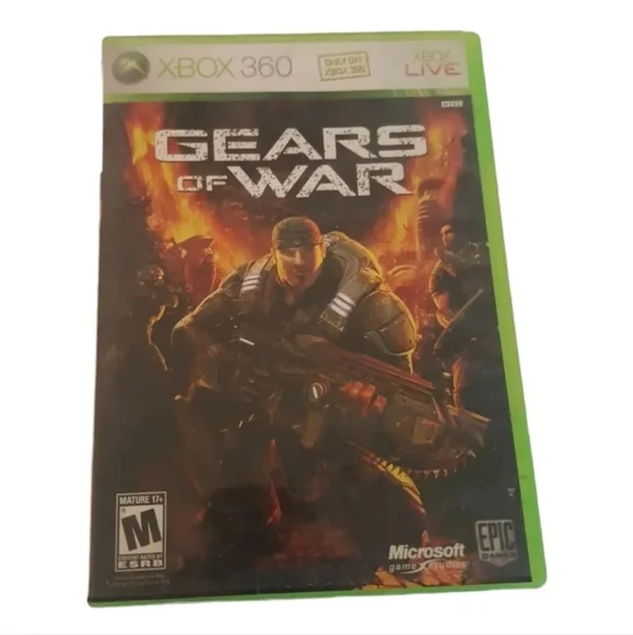 Gears of War (Microsoft Xbox 360, 2006) Complete (Read Description)