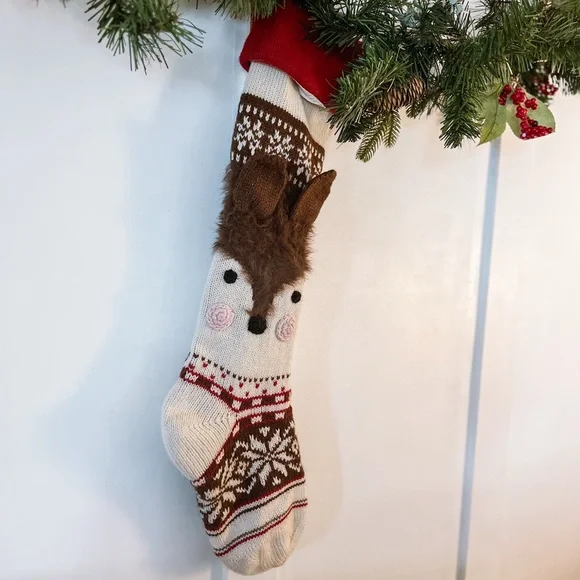 Pottery Barn Kids Reindeer Stocking