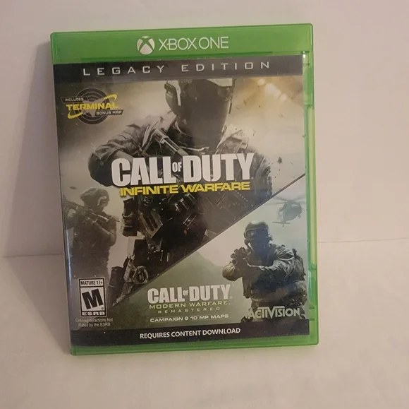 Call of Duty: Infinite Warfare Microsoft Xbox One With Case ,TESTED
