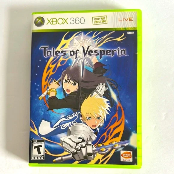 Tales of Vesperia Microsoft Xbox 360, 2008 Complete with Manual CIB