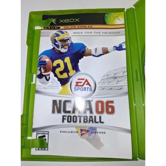 NCAA Football 06 - Microsoft Xbox - Race For The Heisman - Complete
