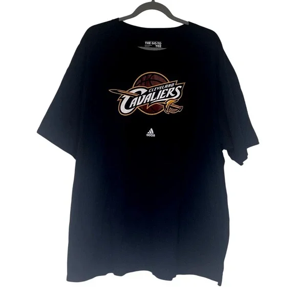 Adidas NBA Cleveland Cavaliers Navy Graphic Short Sleeve Tee‎ Men's 2X