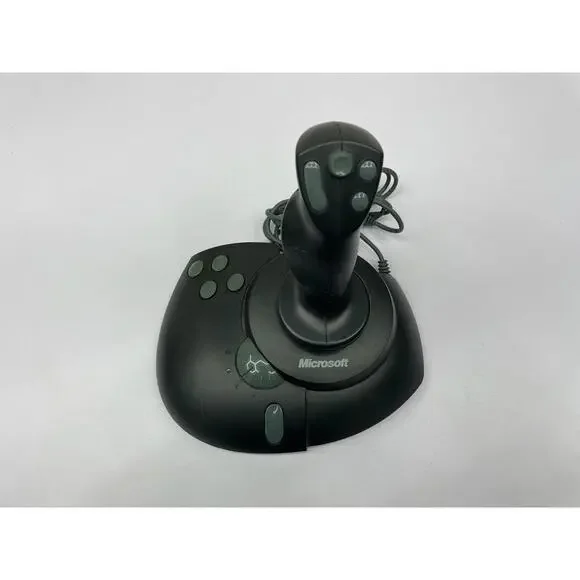 Microsoft Sidewinder 3D Pro Plus PC Flight Stick Joystick Controller
